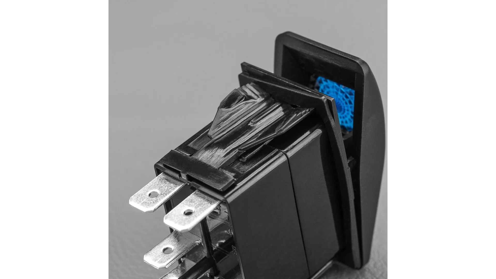 Stedi Rocker Switch For 4x4 Left Side Lights Back Lit Blue - ROKSWCH-LEFT - View 2