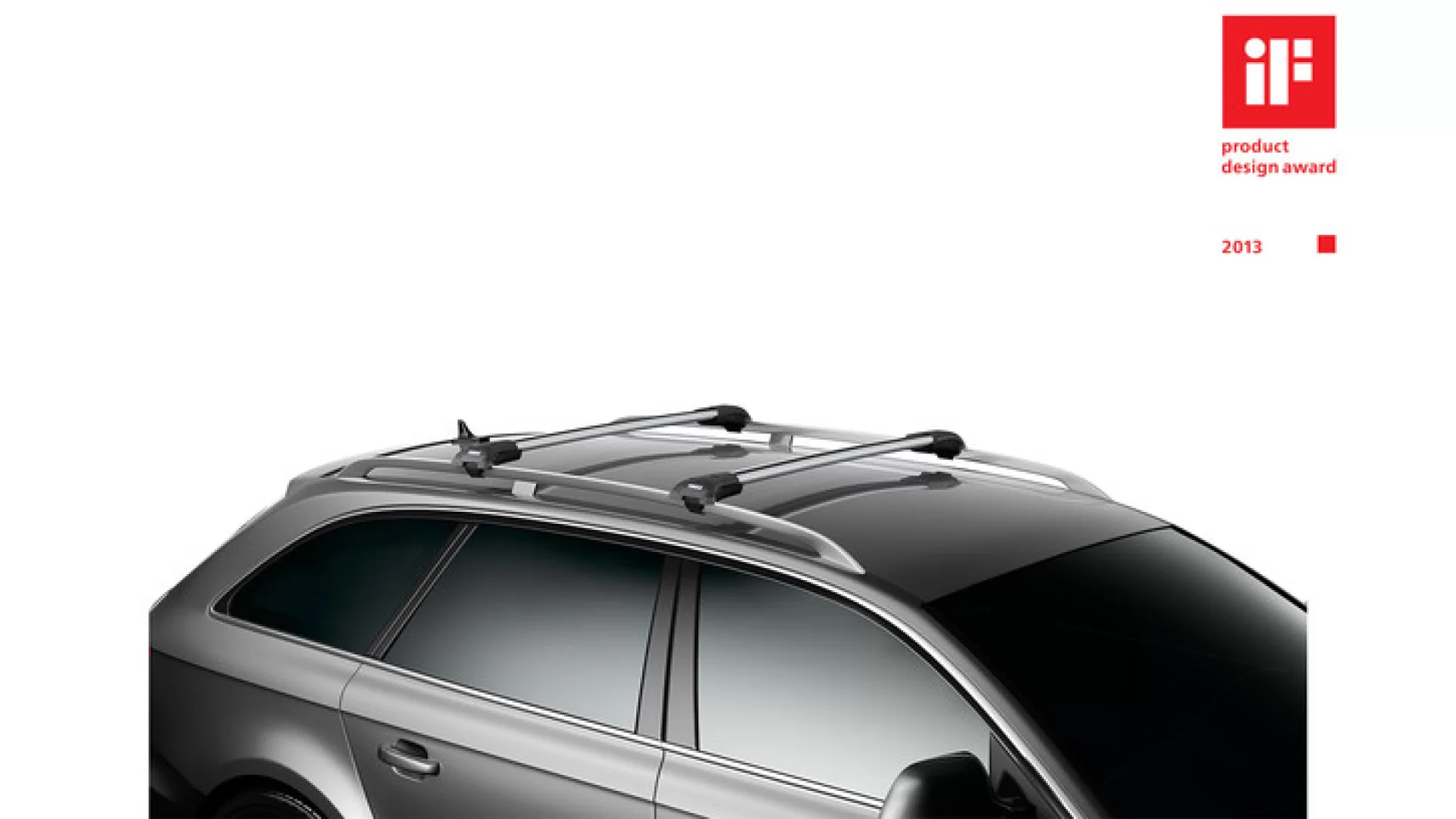 Thule Wingbar Edge Roof Rails Silver 958300 L (78cm) - View 5