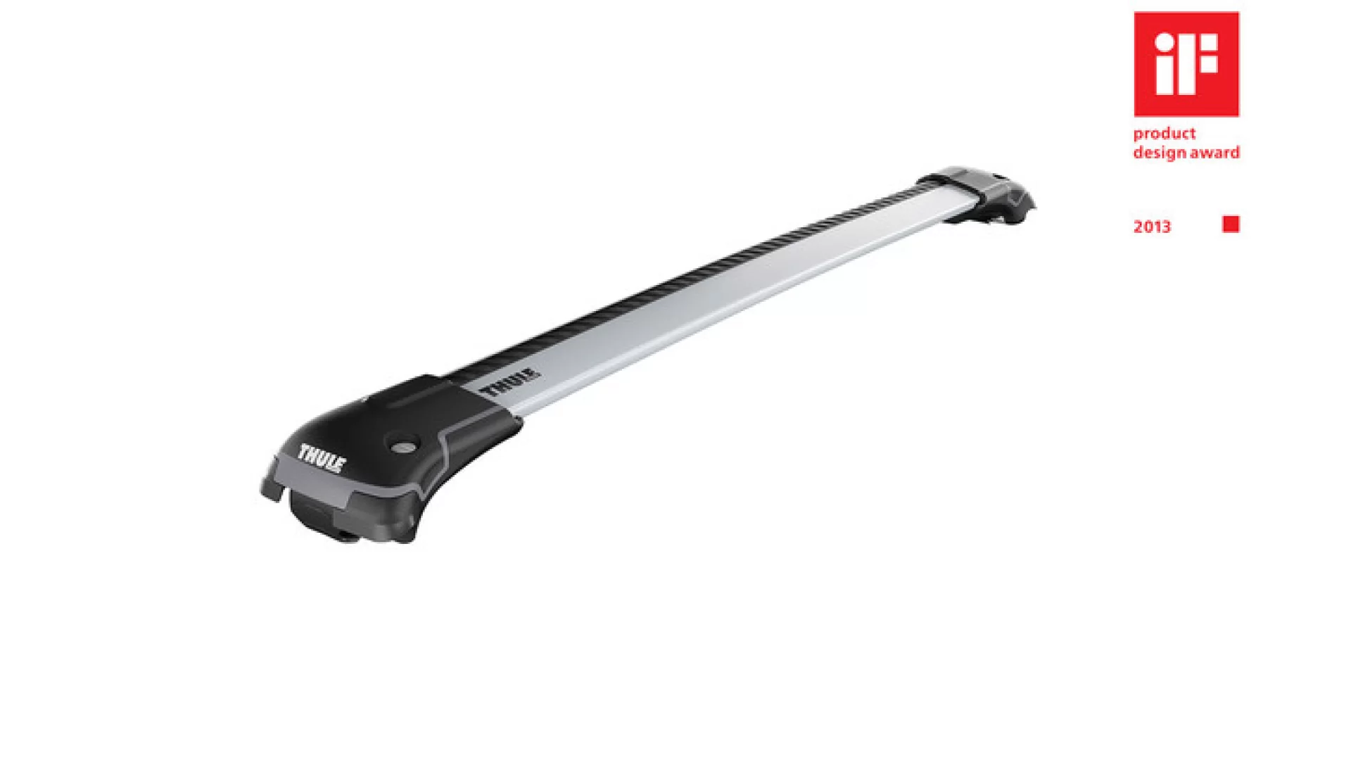 Thule Wingbar Edge Roof Rails Silver 958300 L (78cm) - View 3