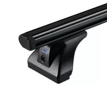 Cruz Commercial Alu Cargo Roof Rack Dark 118cm Crossbar 3 Bar AF3-118, 925-102