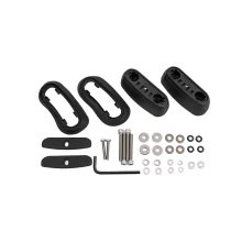 Rhino Rack RCP Roof Rack Base KIT PATROL Y62 11/12- (2) REAR RCP28R-BK