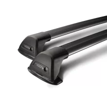 Yakima Flush Bar Black Roof Rack Pair S3YB - 8050218
