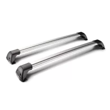 Yakima Flush Bar Silver Roof Rack Pair S29Y - 8050199