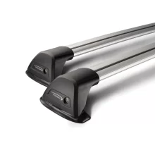 Yakima Flush Bar Silver Roof Rack Pair S5Y - 8050180