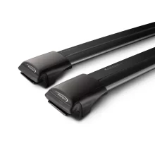 Yakima Rail Bar Black Roof Rack Pair for Raised Rails S42YB - 8050238