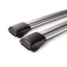 Yakima Rail Bar Silver Roof Rack Pair for Raised Rails S46Y - 8050205