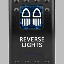 Stedi Rocker Switch For 4x4 Reverse Lights Back Lit Blue - ROKSWCH-REV