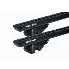 Rhino Rack JC-04053 Sportz RX Black 2 Bar Roof Rack for Chery J11 5dr SUV with Raised Roof Rail (2010 onwards) - Raised Rail Mount