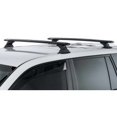 Rhino Rack JA9592 - Vortex RCH Black 3 Bar Roof Rack for NISSAN Patrol 5dr SUV from 2021