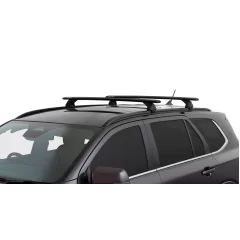 Rhino Rack JC-02134 Vortex RX200-4 Black 2 Bar Roof Rack for Hyundai Tucson NX 5dr SUV with Flush Roof Rail (2020 onwards) - Flush Rail Mount