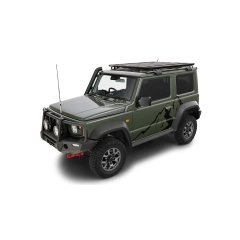 Rhino Rack ROLS1 Suzuki Jimny Overlanding Kit for Suzuki Jimny JB74 3dr SUV with Rain Gutter (2019 onwards) - Gutter Mount