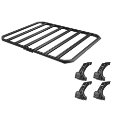 Thule 9512 Caprock M (1500 x 1500mm) Platform for Suzuki Jimny JB74 3dr SUV with Rain Gutter (2019 onwards) - Gutter Mount