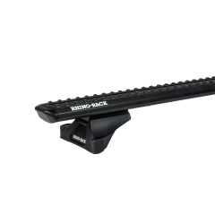 Rhino Rack JC-05104 Sportz RLTP Black 1 Bar Roof Rack for Ford Transit Custom 4dr SWB Low Roof with Factory Mounting Point (2024 onwards) - Factory Point Mount