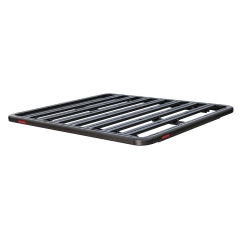Yakima LockNLoad Platform K (1236 x 1400mm) SkyLine for Jeep Grand Cherokee WK2 Steel Rails (Silver & Black Rails) 5dr SUV with Flush Roof Rail (2011 to 2022) - Factory Point Mount