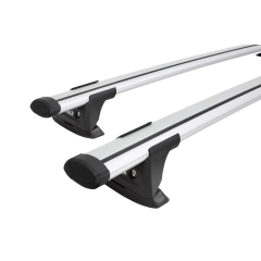 Prorack Aero Through Silver 2 Bar Roof Rack for Chery Tiggo 5dr SUV with Flush Roof Rail (2024 onwards) - Flush Rail Mount