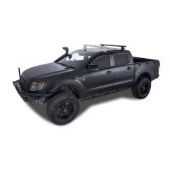 Ford Ranger PX (Double Cab) | Heavy Duty 2500 Black 1 Bar Rear Roof Rack | Rhino-Rack