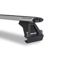 Rhino Rack JA8020 - Vortex RLTF Silver 1 Bar Roof Rack for ISUZU F-Series 2dr 2dr Truck from 1986