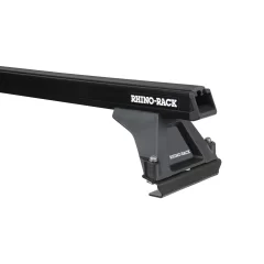 Rhino Rack JA8029 - Heavy Duty RLTF Black 1 Bar Roof Rack for ISUZU F-Series 2dr 2dr Truck from 1986