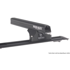 Rhino Rack JA0926 - Heavy Duty RLTP Black 1 Bar Roof Rack for HINO 300 Series 2dr 2dr Narrow Cab from 2001