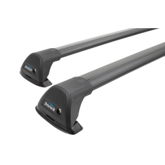 Prorack Aero Flush Black 2 Bar Roof Rack for Alfa Romeo Tonale 5dr SUV with Bare Roof (2023 onwards) - Factory Point Mount