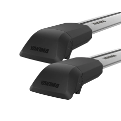 Yakima JetStream FX Flush Bar Silver 2 Bar Roof Rack for LDV D90 5dr SUV with Factory Mounting Point (2017 onwards)