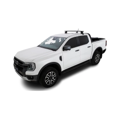 Rhino Rack JC-01535 - Vortex 2500 Black 1 Bar Rear Roof Rack for FORD Ranger 4dr 4dr Ute from 2022