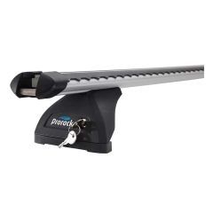 Prorack Heavy Duty Silver 1 Bar Roof Rack for Ford Ranger P703 2dr Ute with Bare Roof (2022 onwards) - Clamp Mount