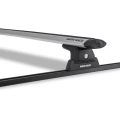 Rhino Rack JA8715 - Vortex RLT600 Trackmount Silver 2 Bar Roof Rack for FORD F350 4dr 4dr Ute from 2008