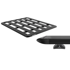 Rhino Rack JC-01668 Pioneer 6 Platform (2700mm x 1472mm) with RLTP legs for Ford Transit Custom 4dr SWB Low Roof with Factory Mounting Point (2024 onwards) - Factory Point Mount