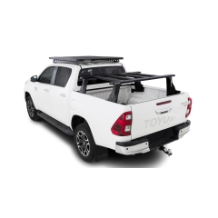 Rhino Rack JC-01580 Reconn-Deck 2 Bar Ute Tub System with 4 NS Bars for Toyota Hilux 4dr Ute Dual Cab 10/15 On