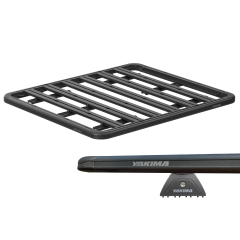 Yakima LockNLoad Platform L (1380 X 1390mm) for Great Wall Cannon 4dr Ute with Raised Roof Rail (2020 onwards) - Raised Rail Mount