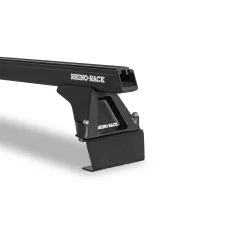 Rhino Rack JA1021 - Heavy Duty RLTF Black 2 Bar Roof Rack for ISUZU F-Series 2dr 2dr Truck from 1986