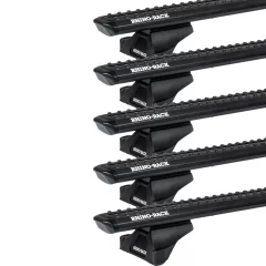Rhino Rack JC-05083 Sportz RLTP Black 5 Bar Roof Rack for Renault Master X62 4dr LWB High Roof with Factory Mounting Point (2011 onwards) - Factory Point Mount