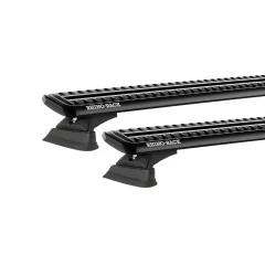 Rhino Rack JC-04027 Sportz RCL Trackmount Black 2 Bar Roof Rack for Honda HR-V GH 5dr SUV with Bare Roof (1999 to 2002) - Track Mount