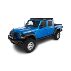 Rhino Rack ROLJ1 Jeep Overlanding Kit for Jeep Gladiator JT 4dr Ute with Rain Gutter (2020 onwards) - Gutter Mount