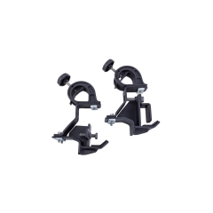 rhino rack pioneer high lifting jack holder shovel holder roof racks galore