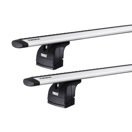 Thule 753 WingBar Rapid System Silver 2 Bar Roof Rack