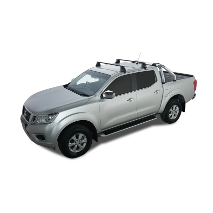 Euro 2500 Black 2 Bar Roof Rack | Rhino-Rack