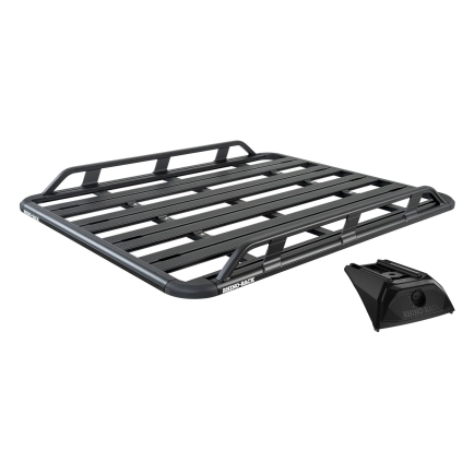 Rhino Rack JC-02872 Pioneer Tradie (1528mm x 1236mm) for Dodge Nitro 5dr SUV with Flush Roof Rail (2007 to 2011) - Factory Point Mount