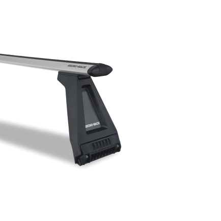 Rhino Rack JA2571 Vortex RL210 Silver 3 Bar Roof Rack for Mitsubishi Walkthrough (incl. Express) 2dr Van with Rain Gutter (1994 onwards) - Gutter Mount