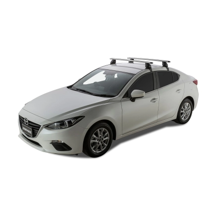 Vortex 2500 Silver 2 Bar Roof Rack | Rhino-Rack