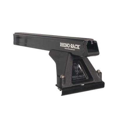 Rhino Rack JA0829 Heavy Duty RLTF Black 3 Bar Roof Rack for Volkswagen Kombi 70C 2dr Van with Bare Roof (2006 onwards) - Factory Point Mount