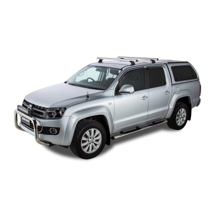 Heavy Duty RCH Silver 2 Bar Roof Rack | Rhino-Rack