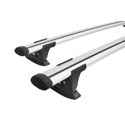 Prorack Aero Through Silver 2 Bar Roof Rack for Chery Tiggo 5dr SUV with Flush Roof Rail (2024 onwards) - Flush Rail Mount