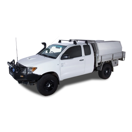 Euro 2500 Black 2 Bar Roof Rack | Rhino-Rack