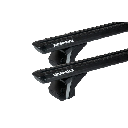 Rhino Rack JC-04594 Sportz RX200-4 Black 2 Bar Roof Rack for Mitsubishi Eclipse Cross YA 5dr SUV with Flush Roof Rail (2017 to 2020) - Flush Rail Mount