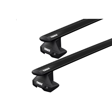 Thule WingBar Evo Black 2 Bar Roof Rack for JAGUAR E-Pace 5dr SUV with Bare Roof (2018 onwards)