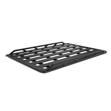 Rhino Rack JC-02197 Pioneer 6 Tradie  (2100mm x 1430mm) with RL legs for Mitsubishi Delica High Roof 5dr SUV with Rain Gutter (1994 to 2007) - Gutter Mount