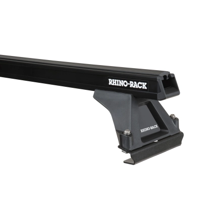 Rhino Rack JA8029 - Heavy Duty RLTF Black 1 Bar Roof Rack for ISUZU F-Series 2dr 2dr Truck from 1986
