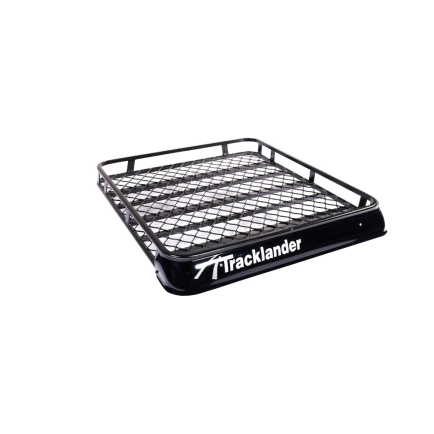 Tracklander Aluminium 1400 X 1250mm Fully Enclosed Rack for Chevrolet Silverado 4dr Ute With Bare Roof (2010 - 2023)